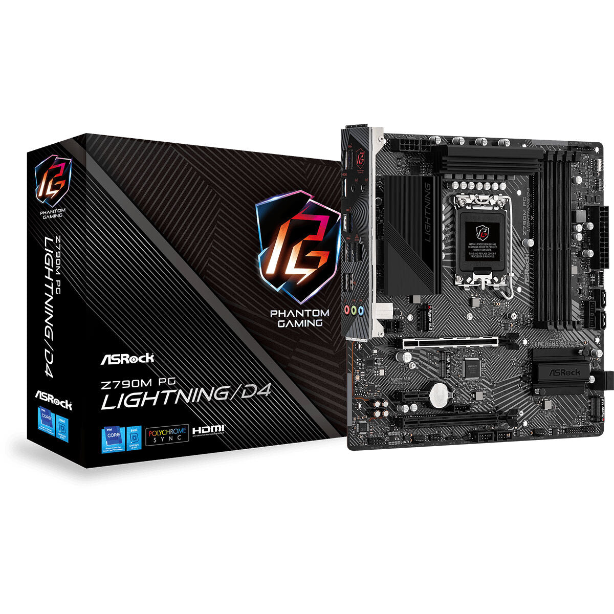 Motherboard ASRock Z790M PG Lightning/D4 LGA 1700 INTEL Z790 - Digital Deals